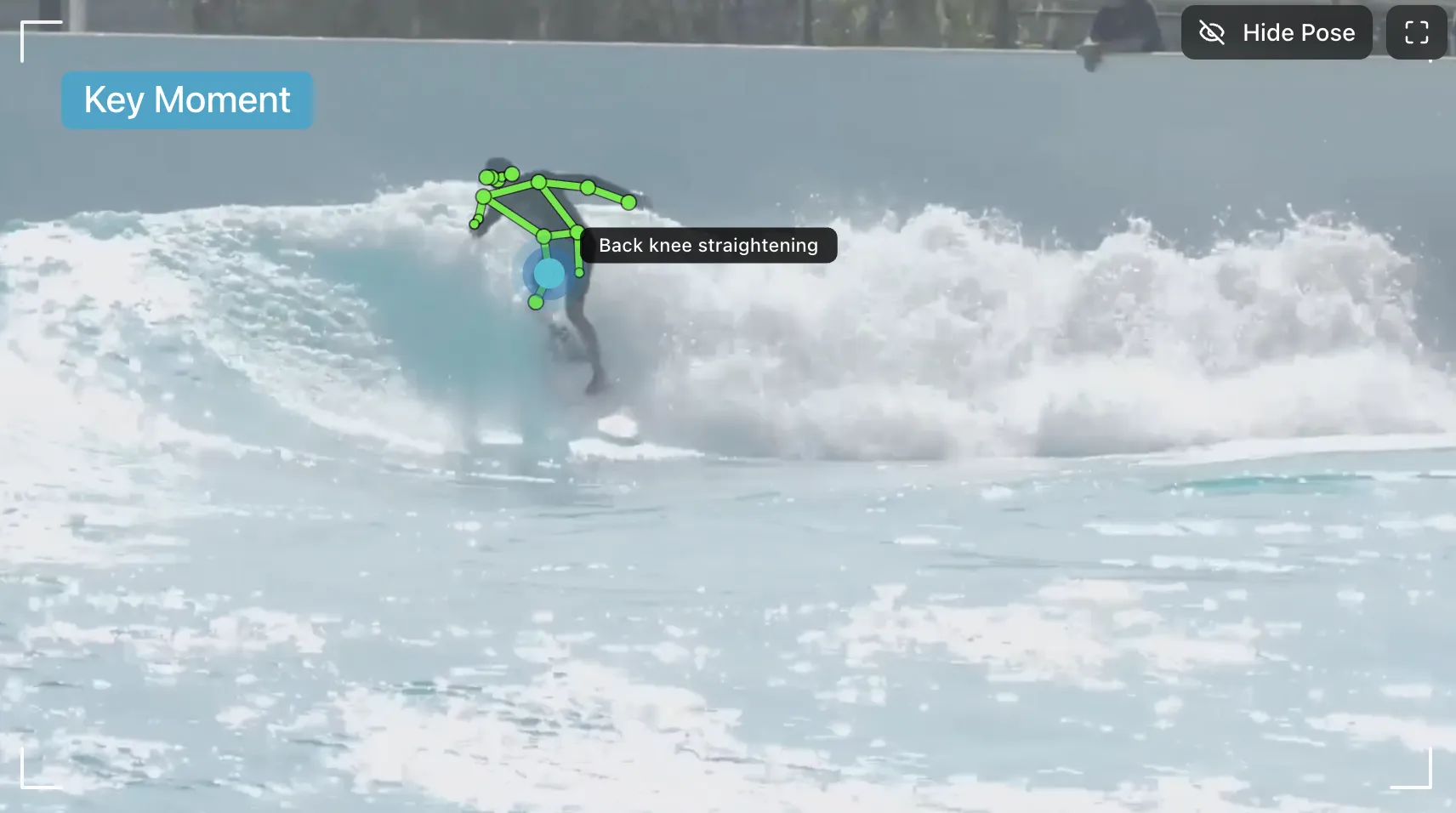 Wave pool session analysis